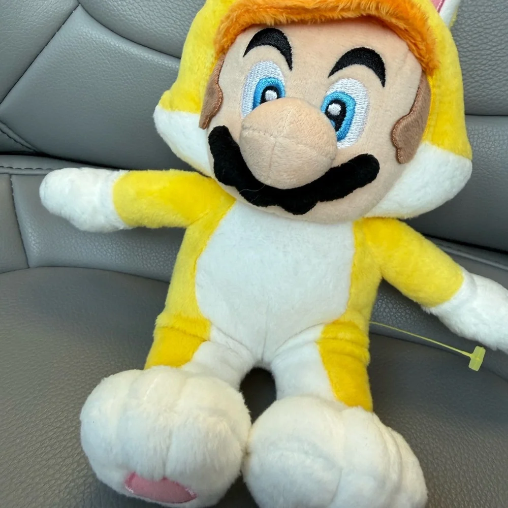 Yellow & White Plush Character Stuffed Toy - Kids Plush Figure - Picture 6 of 6